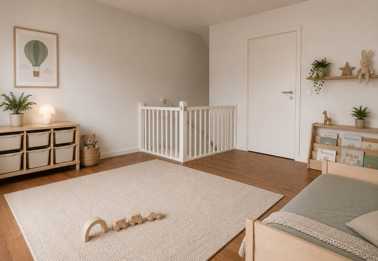 Kinderkamer 2de verdieping, vandaag